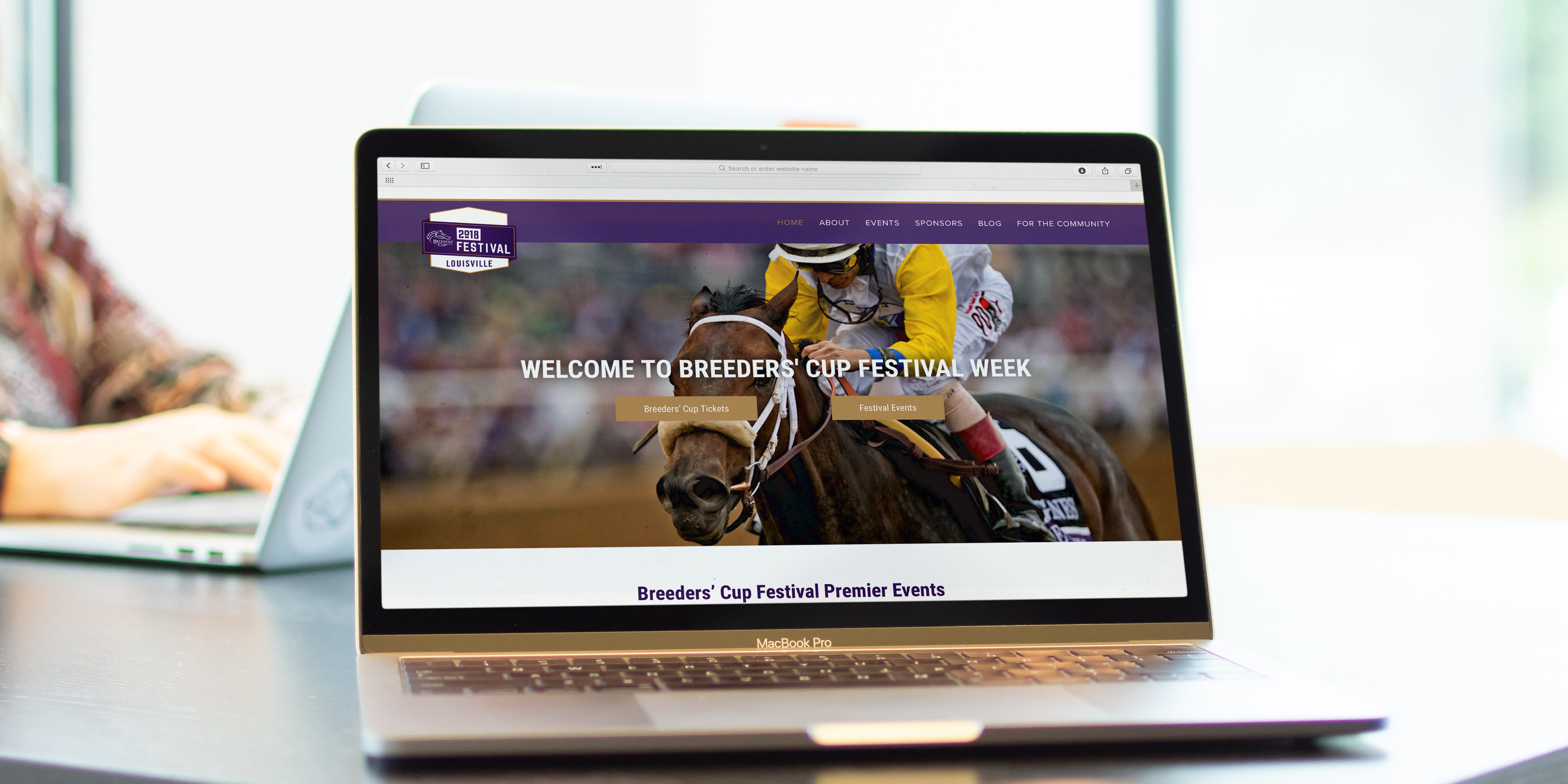 Breeder's Cup Festival 2018 - Event Calendar Website