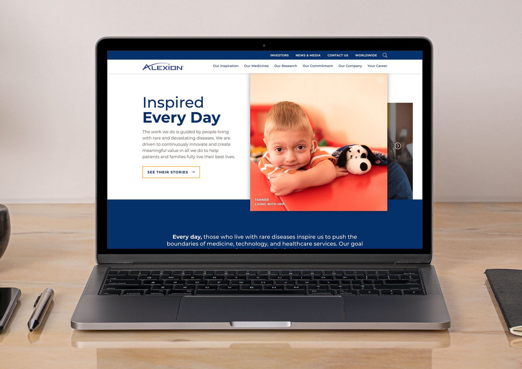 Alexion Corporate Website